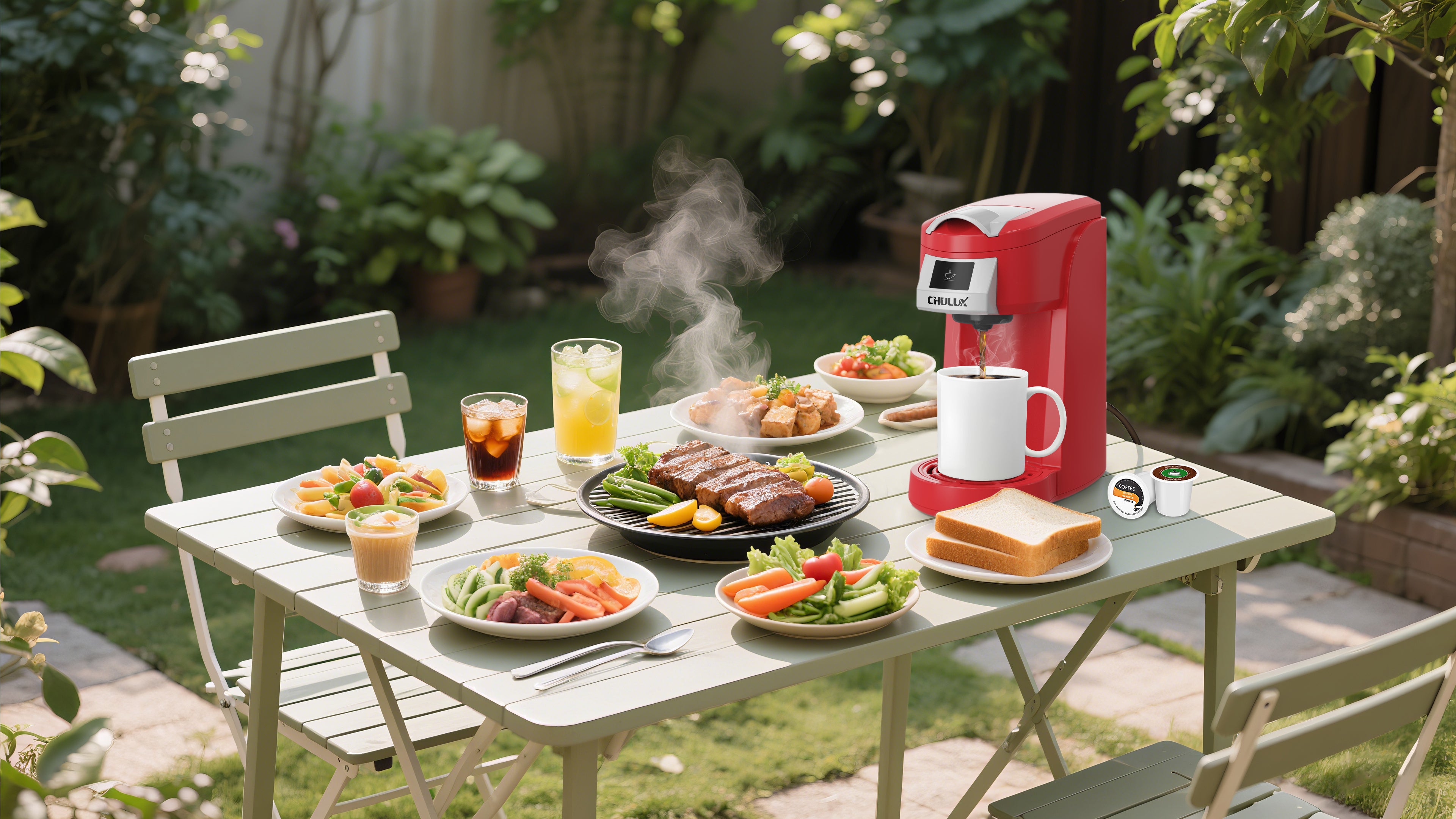 CHULUX mini cup coffee maker