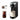 CHULUX Slim Single Serve Coffee Maker for K Cup, QF-CM807, Black
