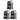 Machine à expresso Chulux 3 pièces pour dosettes Nespresso Original, QF-CM831V, gris métallisé 