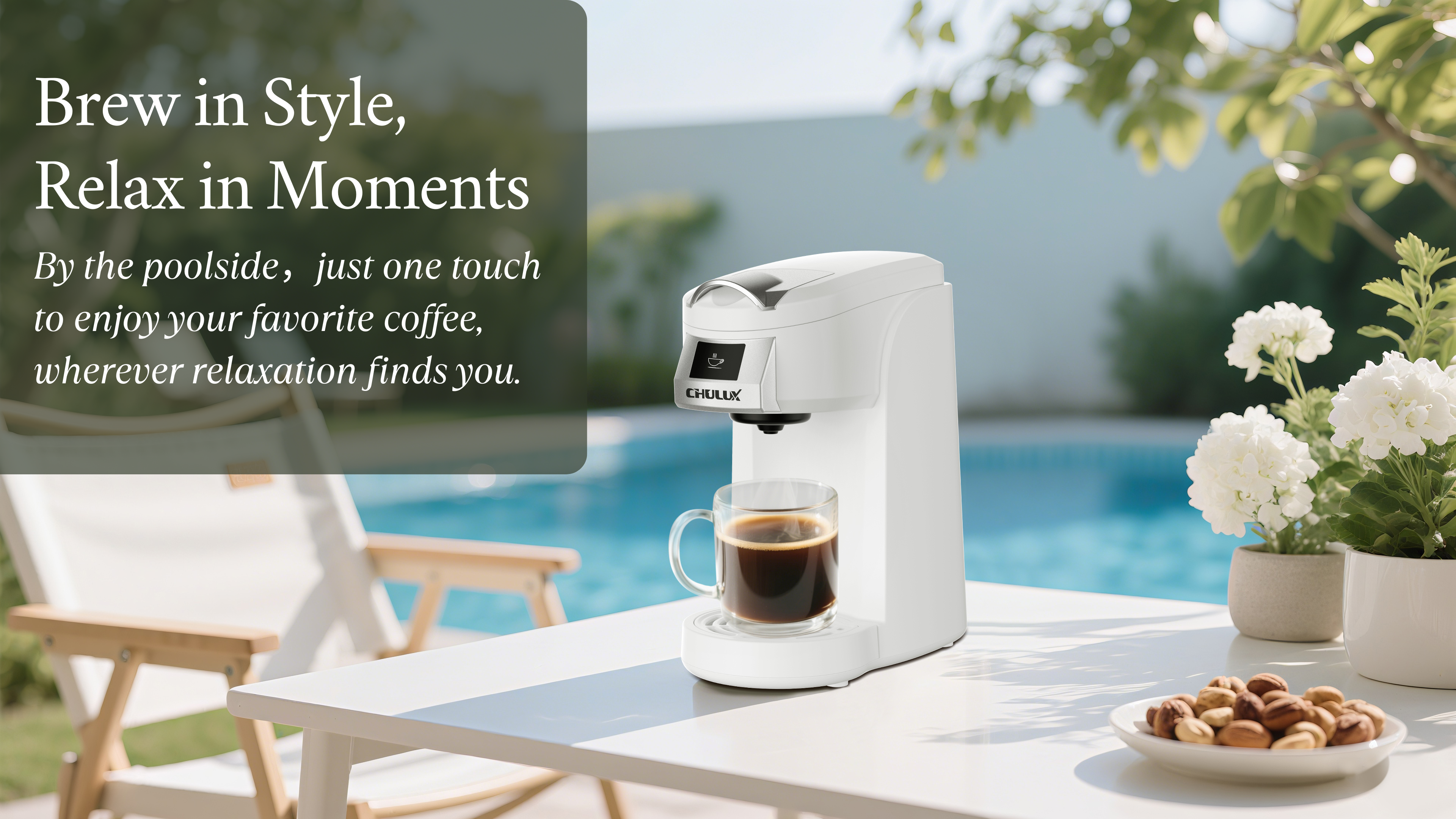 CHULUX personal portable coffee maker