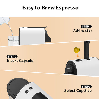 CHULUX Bafèstro Espresso Machine for Nespresso Original Pod, 1400W