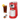 Cafetière classique CHULUX pour tasses K, QF-CM802, rouge 