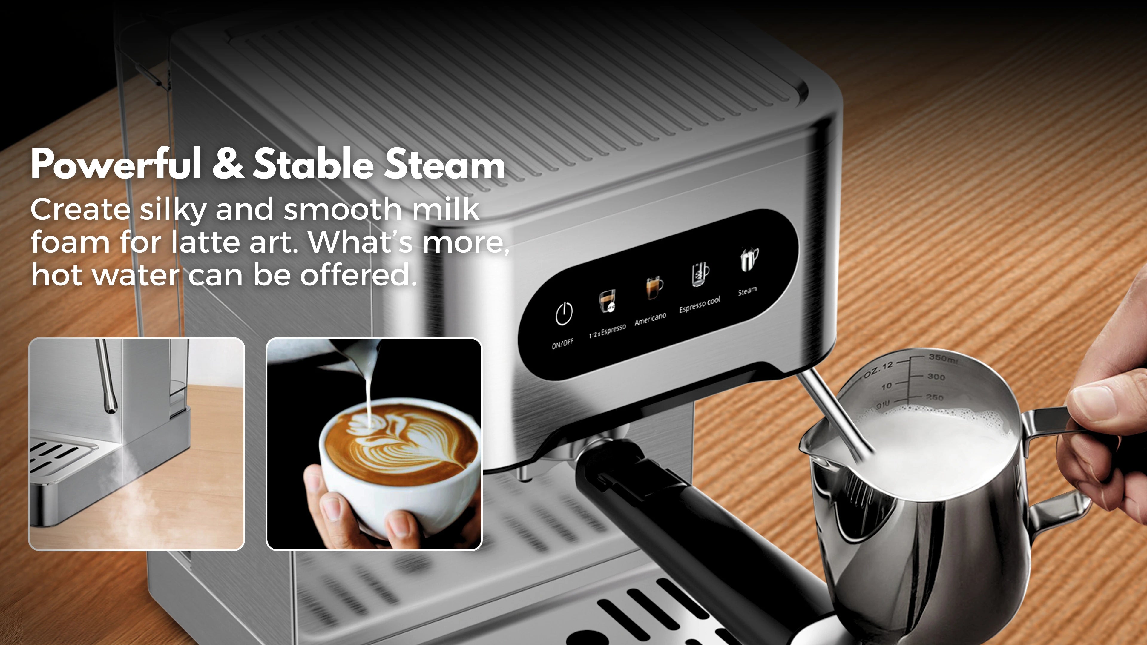 しょこるん CHULUX Semi Auto Espresso Machine