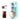 CHULUX Slim Single Serve Coffee Maker, Lightweight Pod Coffee Machine, Cyan